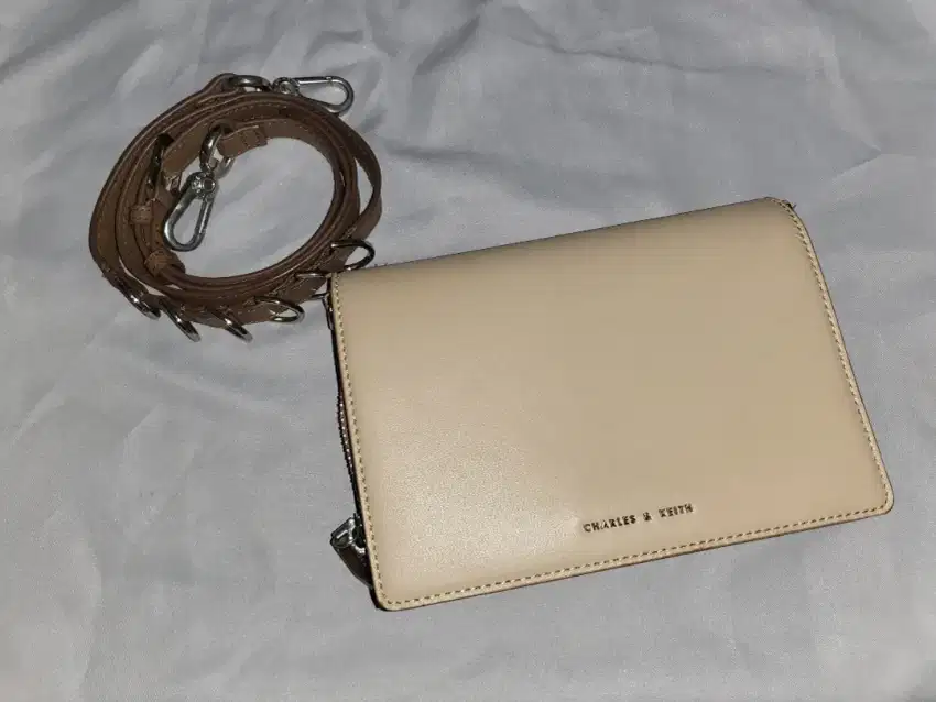 Prelove Charles & Keith Multi Pouch Crossbody Bag