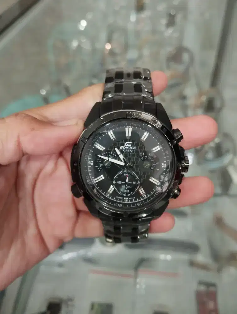 PRELOVED JAM TANGAN PRIA CASIO EDIFICE EFR 535 SECOND ORIGINAL