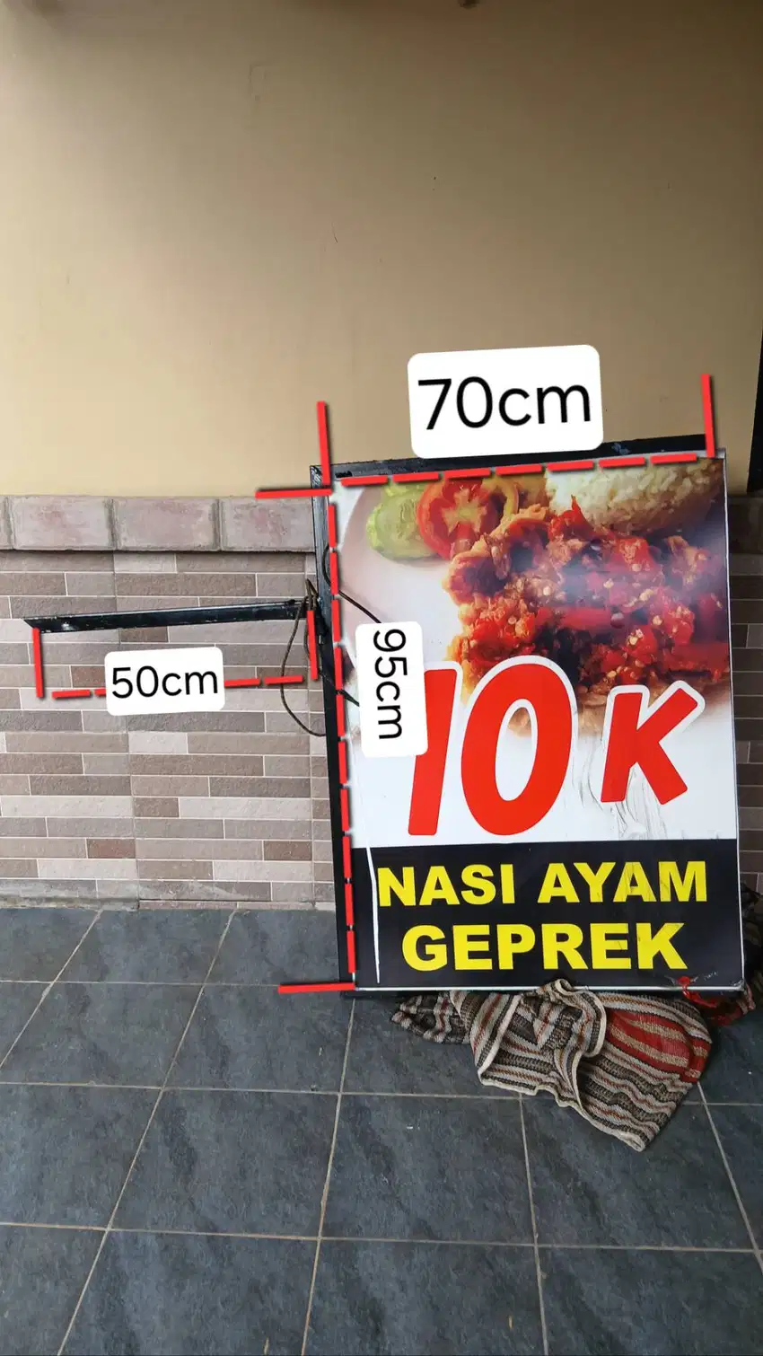 NEON BOX 2 SISI UK 70X95 CM, TIRTAJAYA, SUKMAJAYA, DEPOK