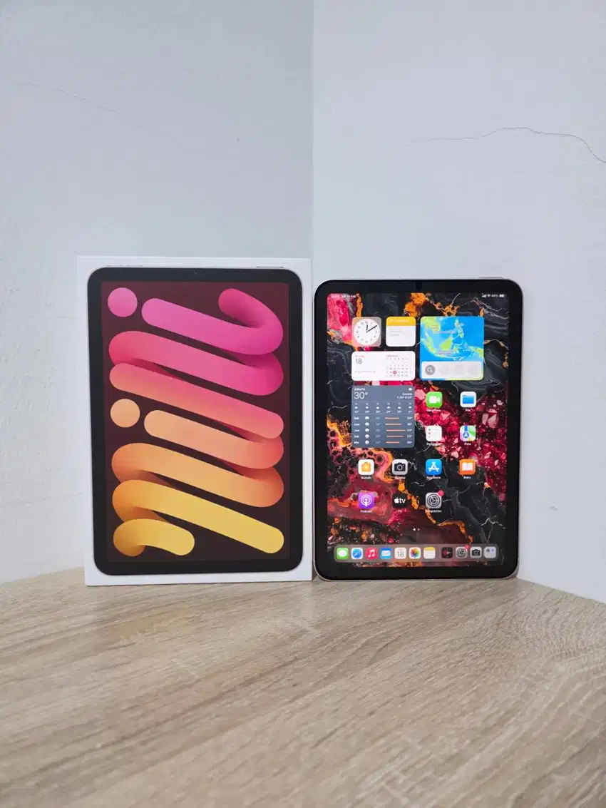 Apple iPad Mini 6 256GB 256 GB Wifi Cellular 5G Ex Resmi iBox 2021