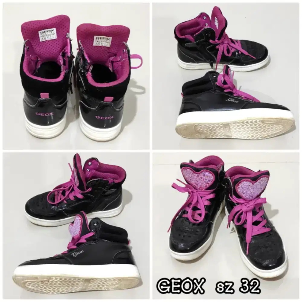 Sepatu Anak Preloved Geox Girl
