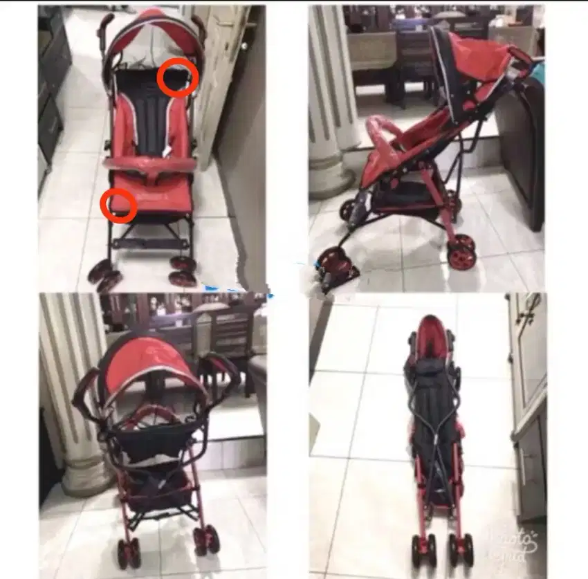 bundling Tempat tidur anak dan stroller