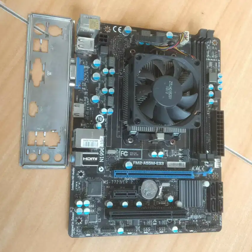 Paketan AMD A6-6400K + MSI FM2-A55M-E33