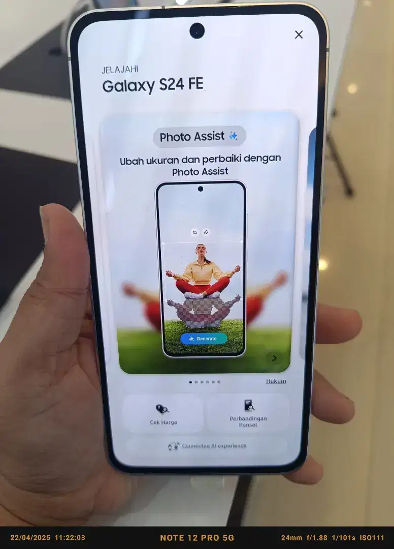 CICILAN TANPA DP SAMSUNG S24 FE 8/512GB