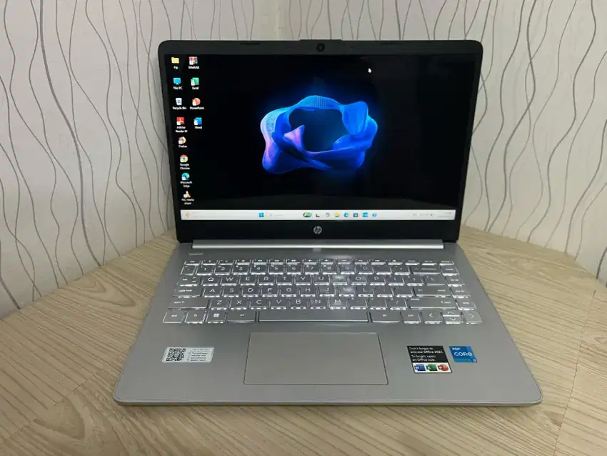 Hp 14s DQ2629TU i3 gen 11 ram 8 mulus normal like new
