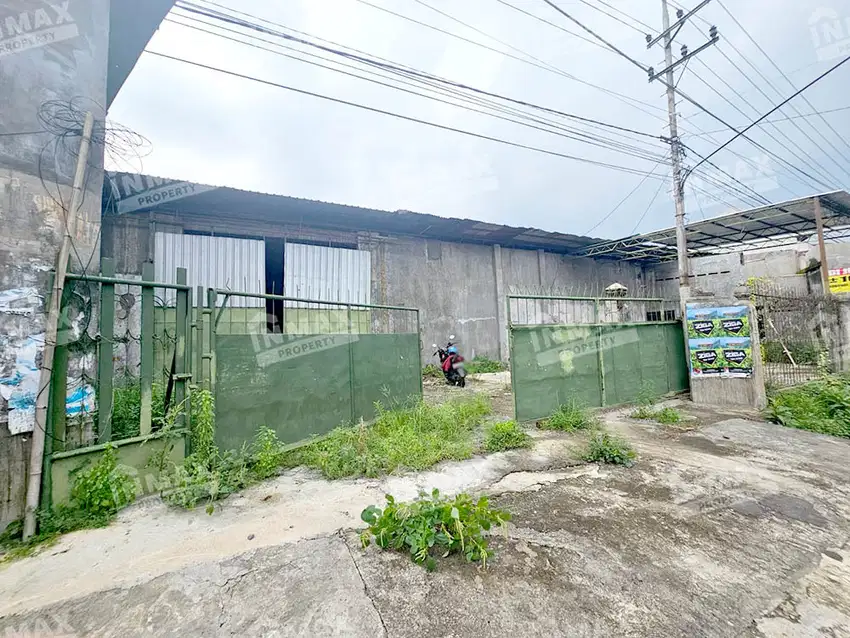 GUDANG LUAS 1.010 m2 RAYA BY PASS PANDAAN ,SIAP PAKAI,SHM