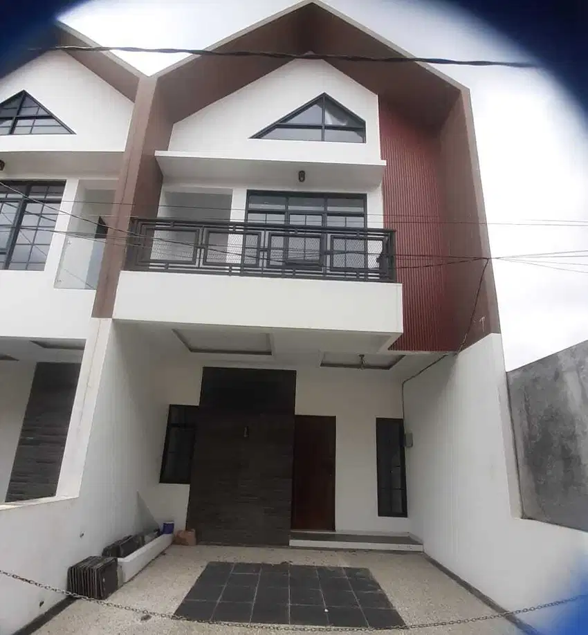 Rumah Baru Non Cluster Scandinavian Style Strategis Di TanahBaru Depok