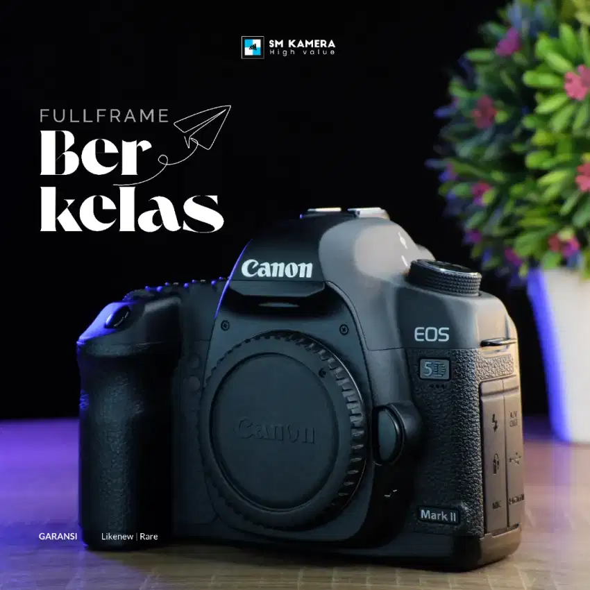 Tinggal Pakai! DSLR FULLFRAME CANON 5D II 5D MARK II CANON 7D