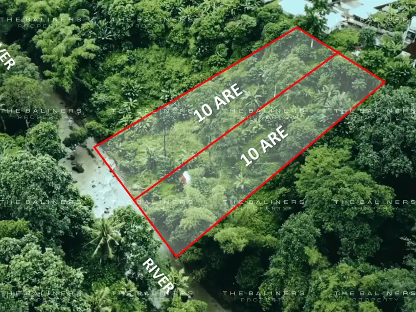 ENCHANTING RIVERFRONT PLOT IN TANAH LOT – A RARE SLICE OF TRANQUILITY