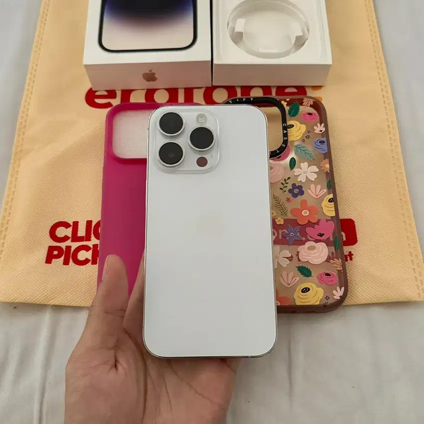 Iphone 14 pro 256 gb ibox resmi like new bt/tt