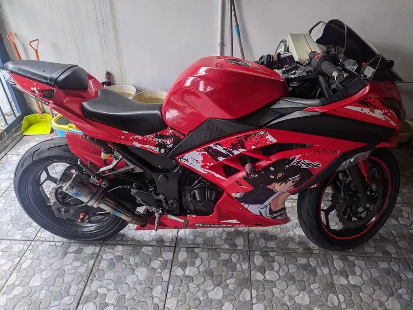 Kawasaki Ninja 250fi EX250L SIAP PAKAI (FULL MODIF)