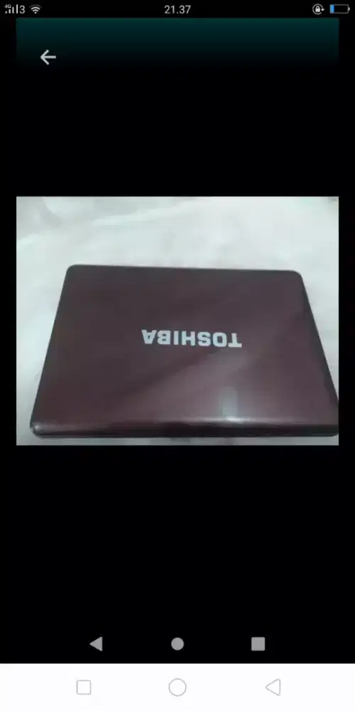Laptop Toshiba L630