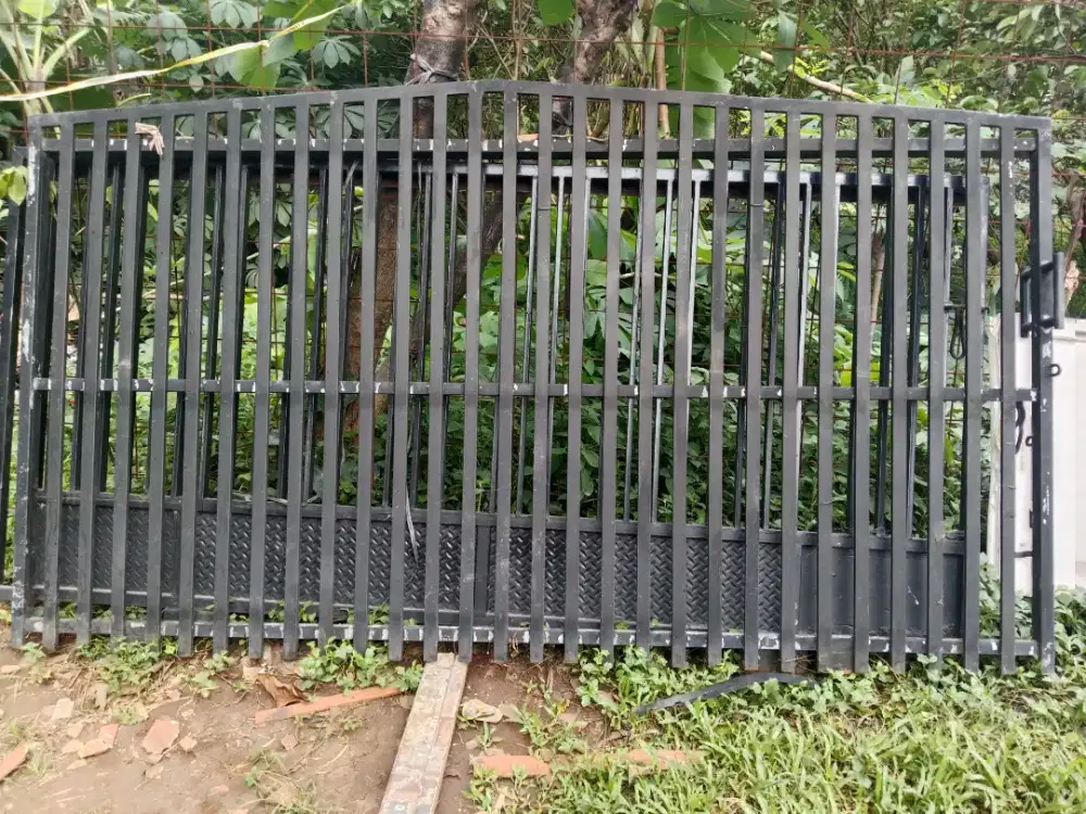 Pager dorong besi galvanis 160×280