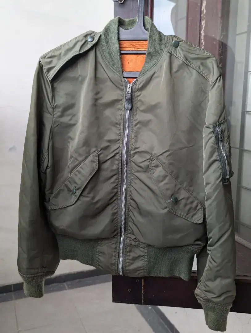 Jacket bomber army made in USA