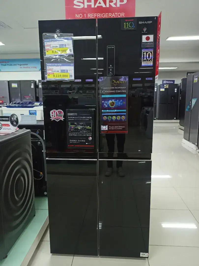 Kulkas 2 pintu Sharp Refrigerator 472L