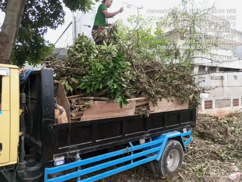 Jasa buang puing sampah