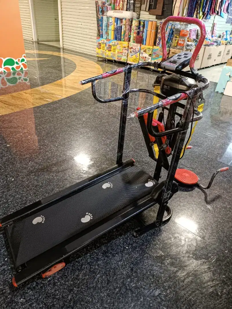 Treadmill manual 5fungsi bekas display toko
