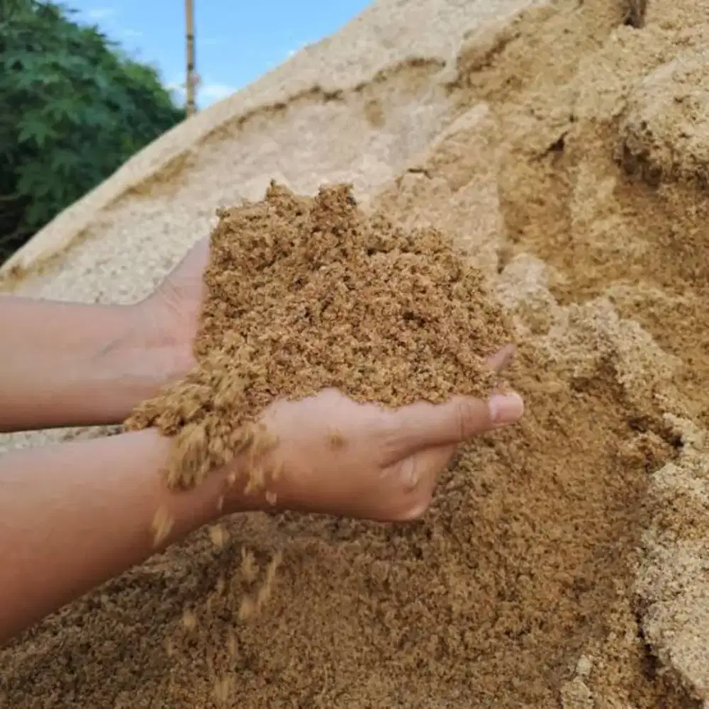 Pasir bangka pasang cor batu belah kali sirtu sirdam makadam basecours