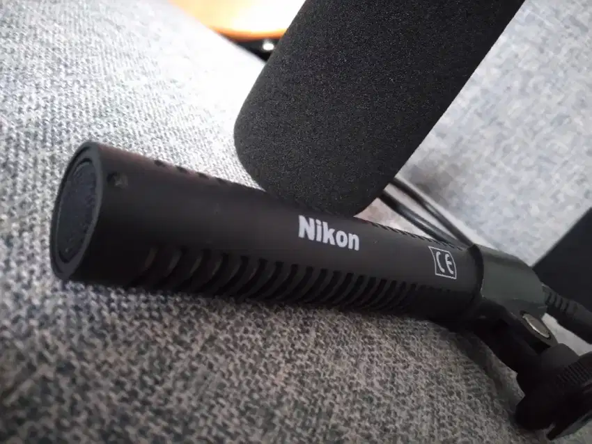 Microphone Condenser Nikon 3.5mm Jack for Camera & Videocam