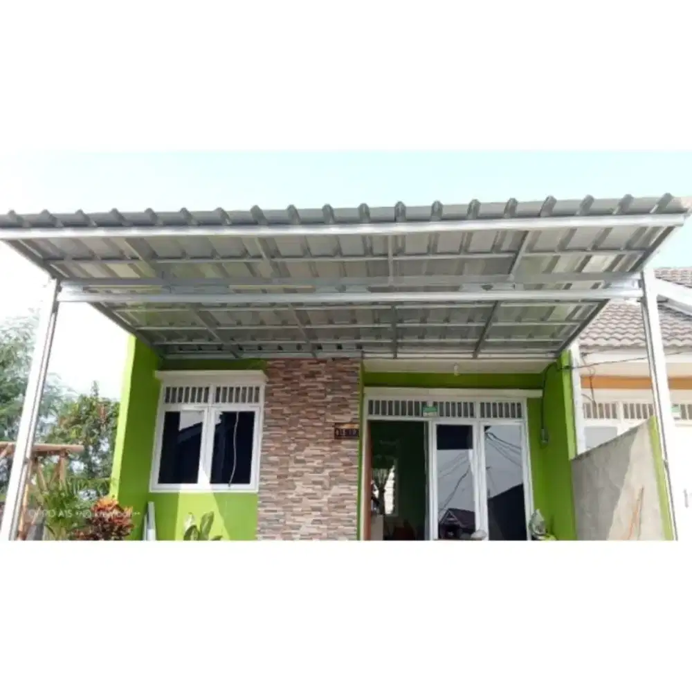 PASANG KANOPI BAJA RINGAN ANTI BOCOR