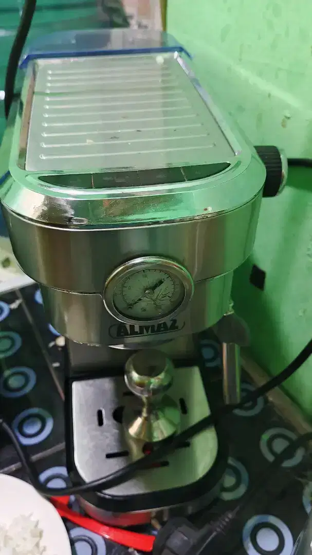 Mesin kopi Espresso dan grinder