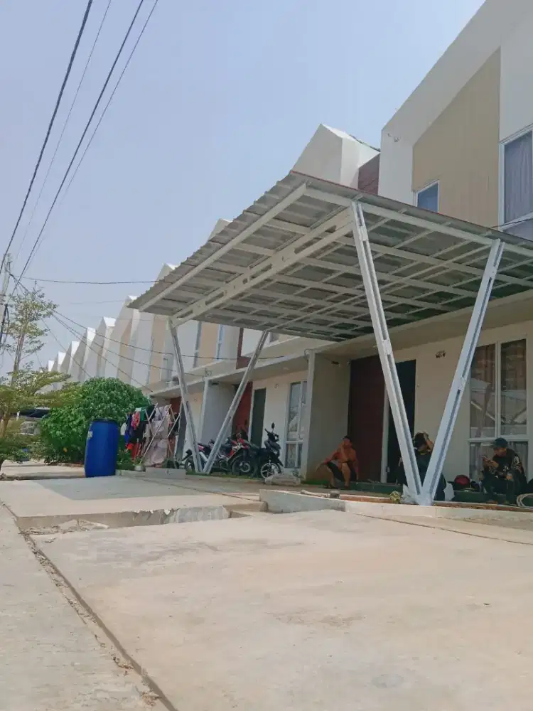 KANOPI RANGKA BAJA RINGAN/HOLO