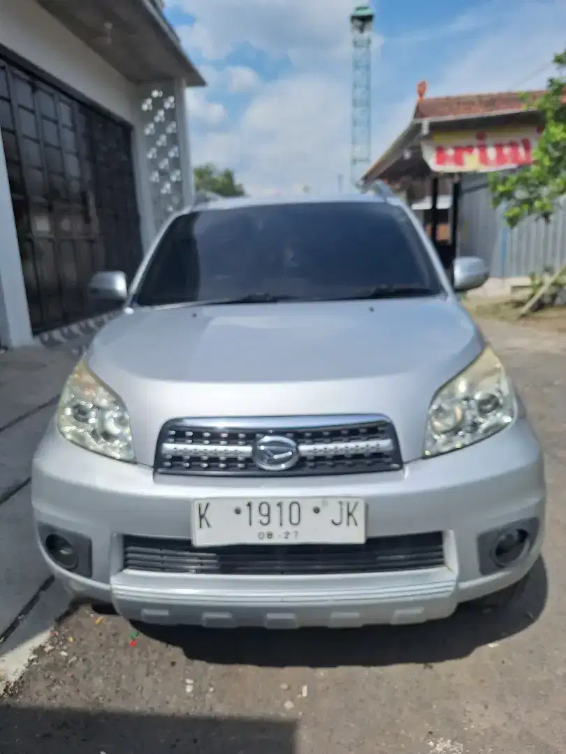 terios tx elegan 2012 matic pjk baru ful 16bulan