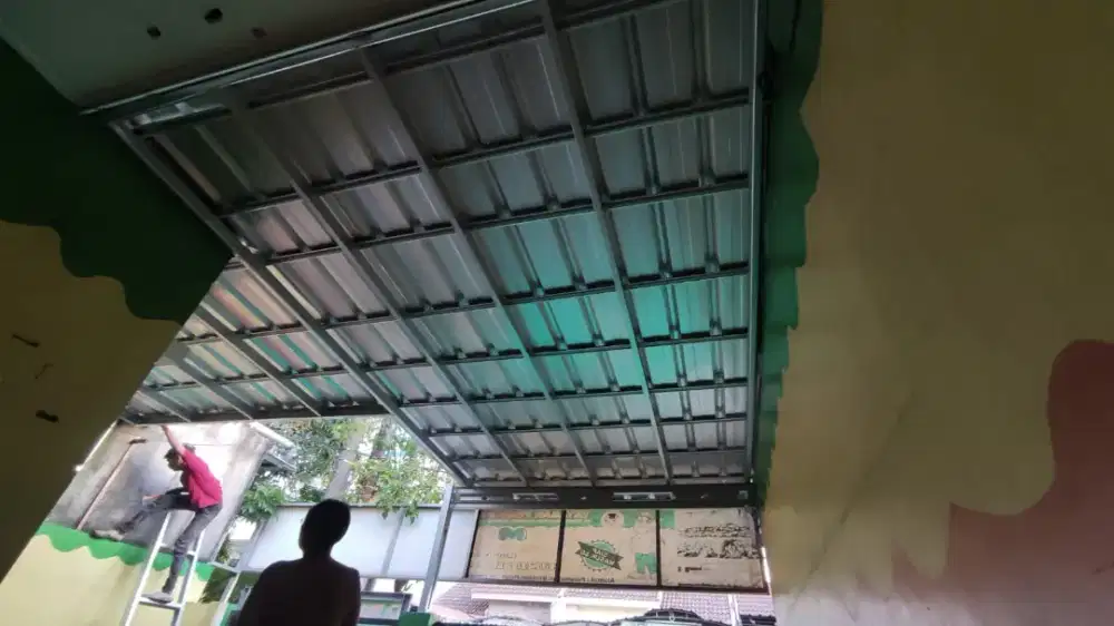 PASANG KANOPI BAJA RINGAN BERKUALITAS DAN TAHAN LAMA