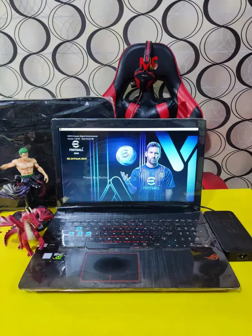 [RAM 32GB] Asus ROG GL553VD Core i7 SSD+HDD Dual VGA Nvidia GTX