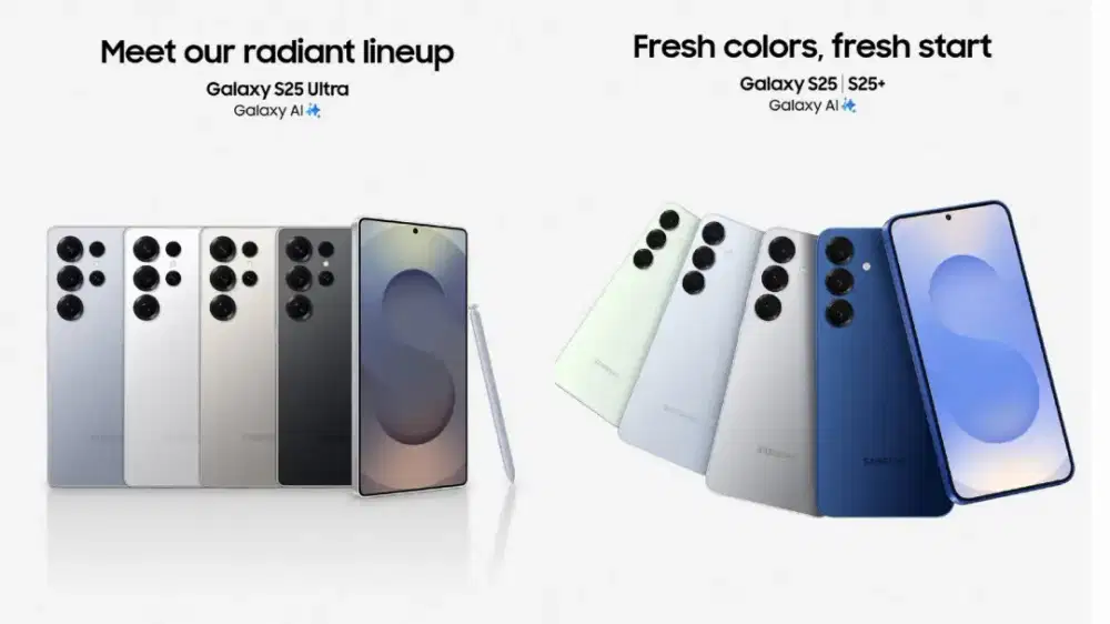 Samsung S25 Ultra baru