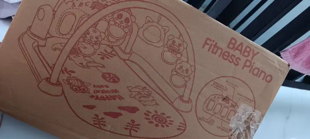 Playmat piano masih baru