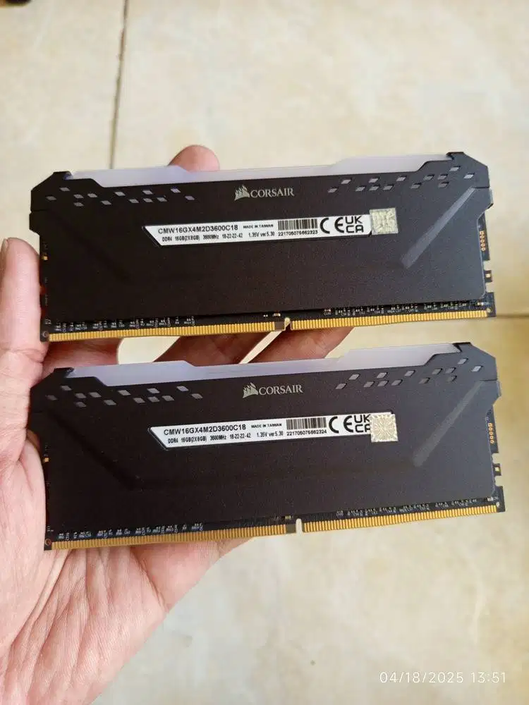 CORSAIR Vengeance RGB PRO DDR4 2x8GB (16GB) 3600MHz