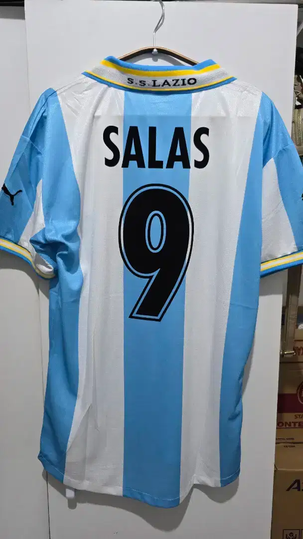 Lazio 1999 Del Monte Salas Supercup Full patch