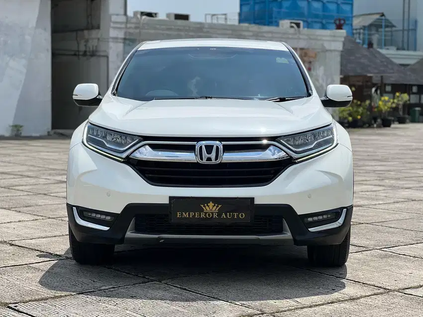 HONDA CRV TURBO PRESTIGE 2019, PUTIH, KM 50rban