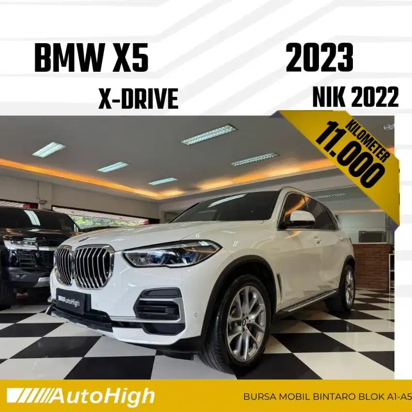 DP10% [Km11.000] X5 X-Drive 2022 White Reg 2023 #AUTOHIGH