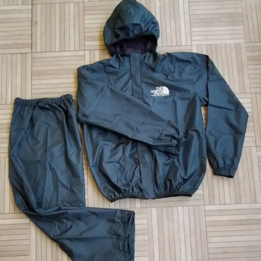 Jas Hujan Raincoat Setelan Bahan Bagus The North Face