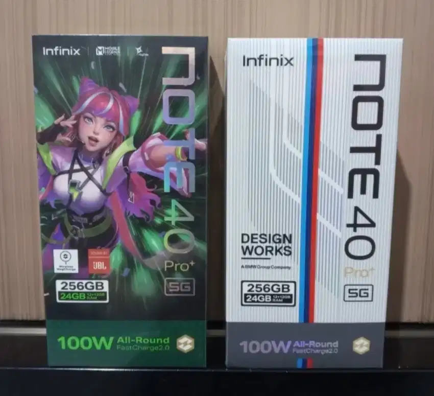 Infinix Note 40 pro plus 5G 12/256 new baru