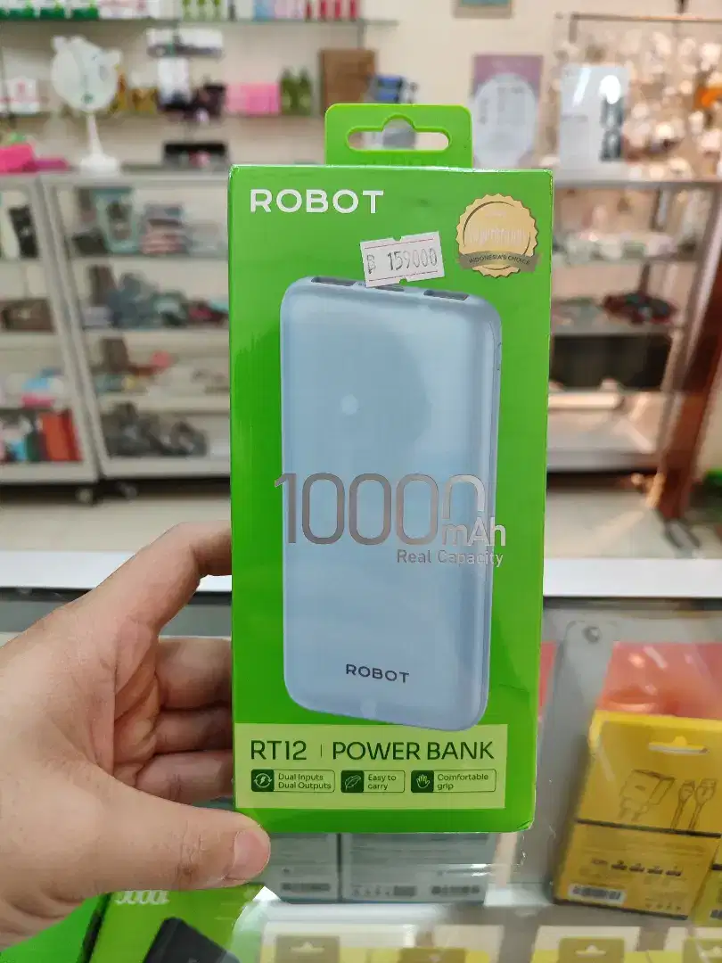 Powerbank Robot original garansi resmi 1 tahun