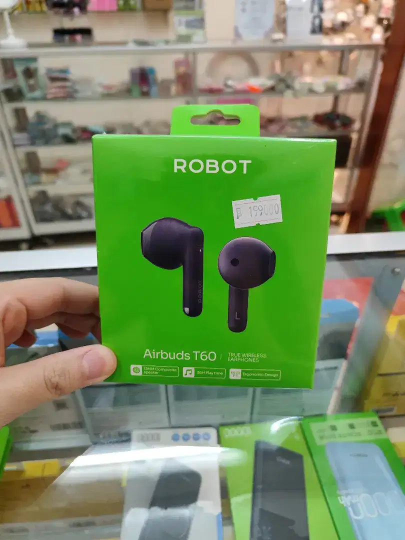 tws airbuds robot garansi resmi 1 tahun