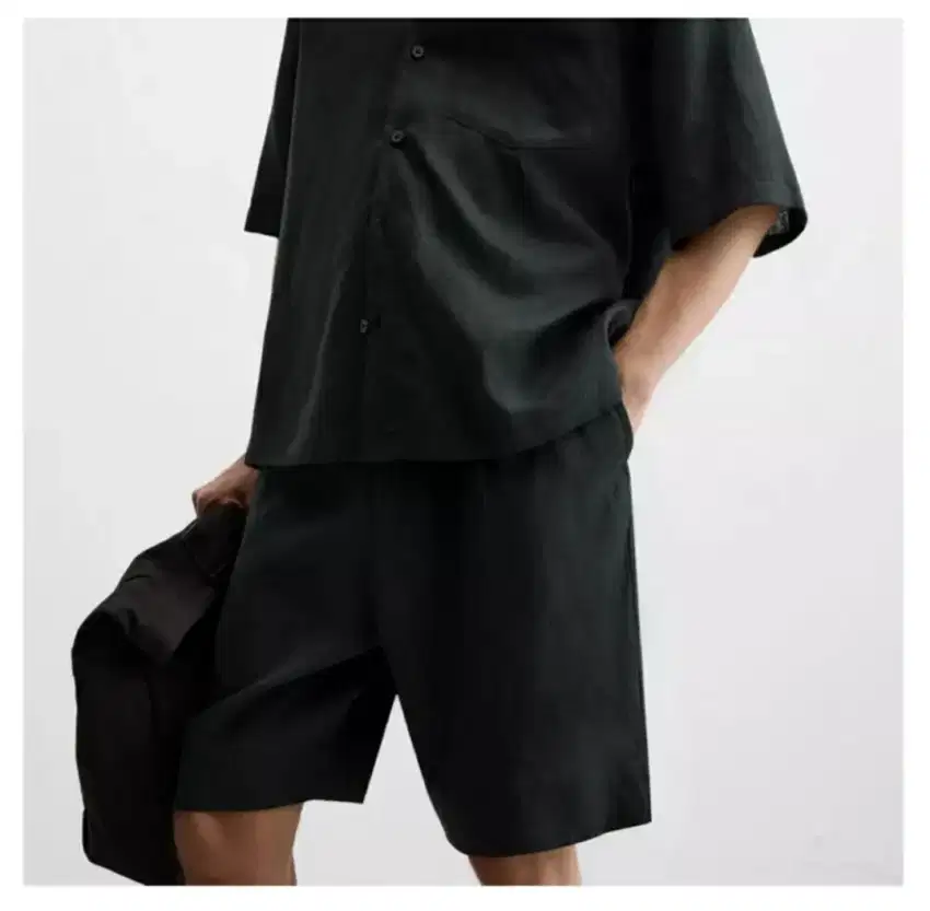 Zara Viscose Linen Bermuda Short