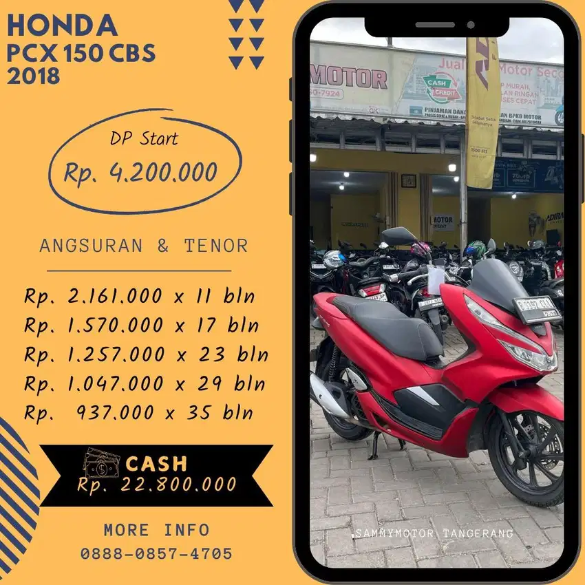 PCX 150 CBS 2018