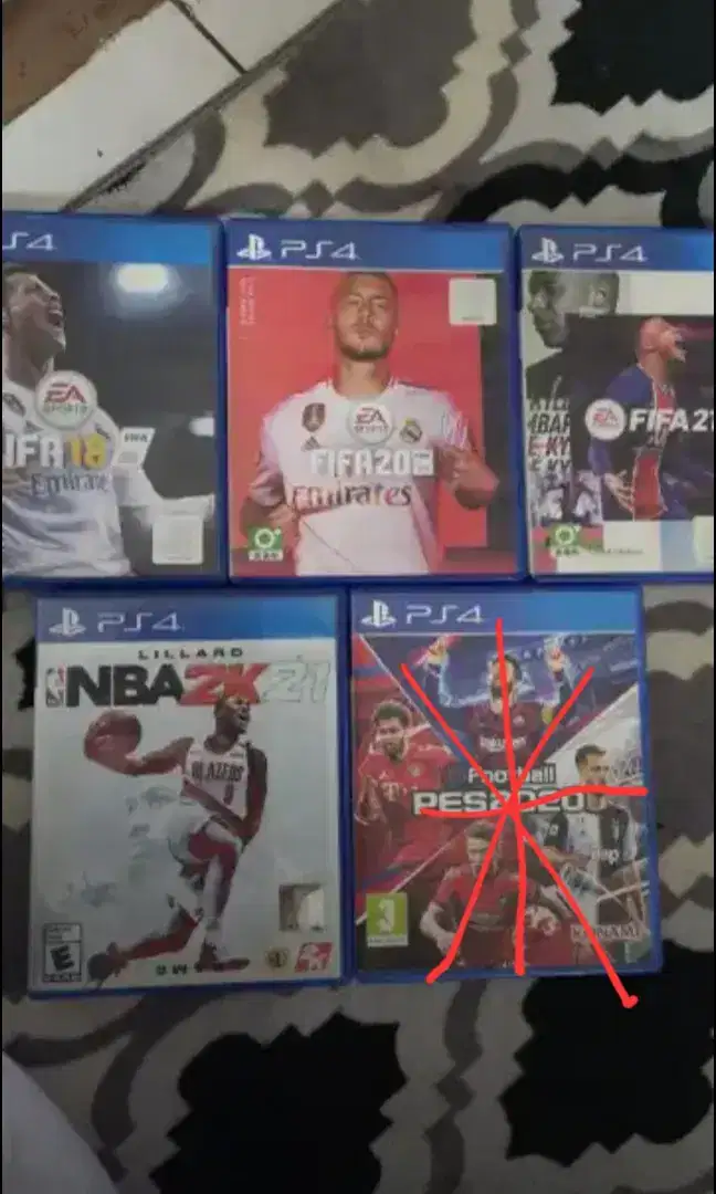 PS4 FC24 FIFA NBA