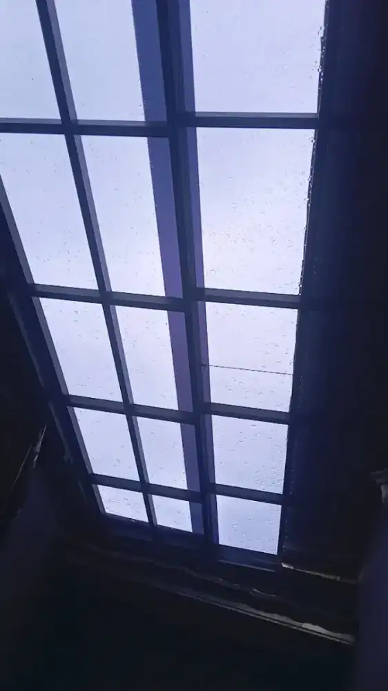 Kanopi sliding atap solar flat