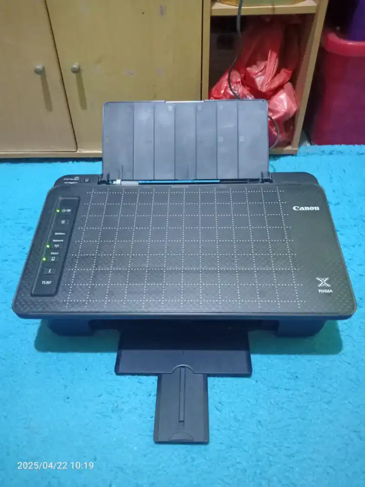 Printer Canon Pixma TS307 Wireless + Catridge