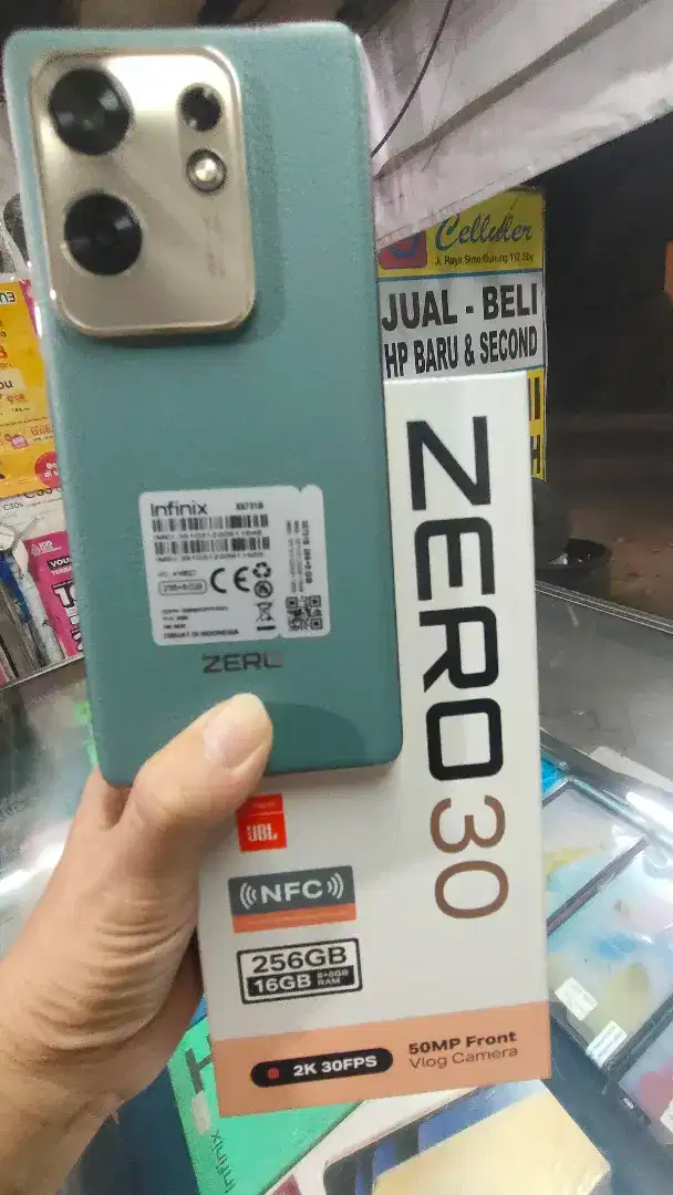 INFINIX ZERO 30 RAM 8+8/256 FULLSET MULUS SEGEL