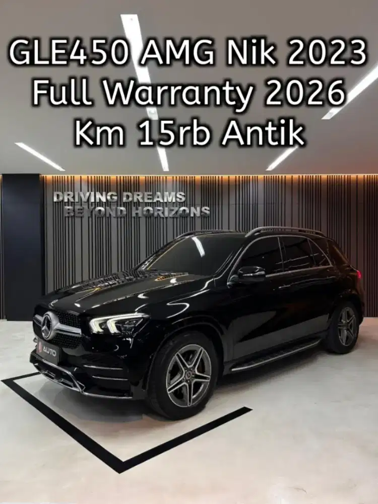 Mercedes Benz GLE 450 GLE450 AMG 2023 Hitam Mercy Km15rb mdl 2022