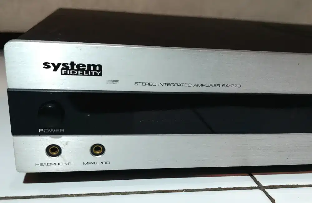 Stereo Amplifier System Fidelity