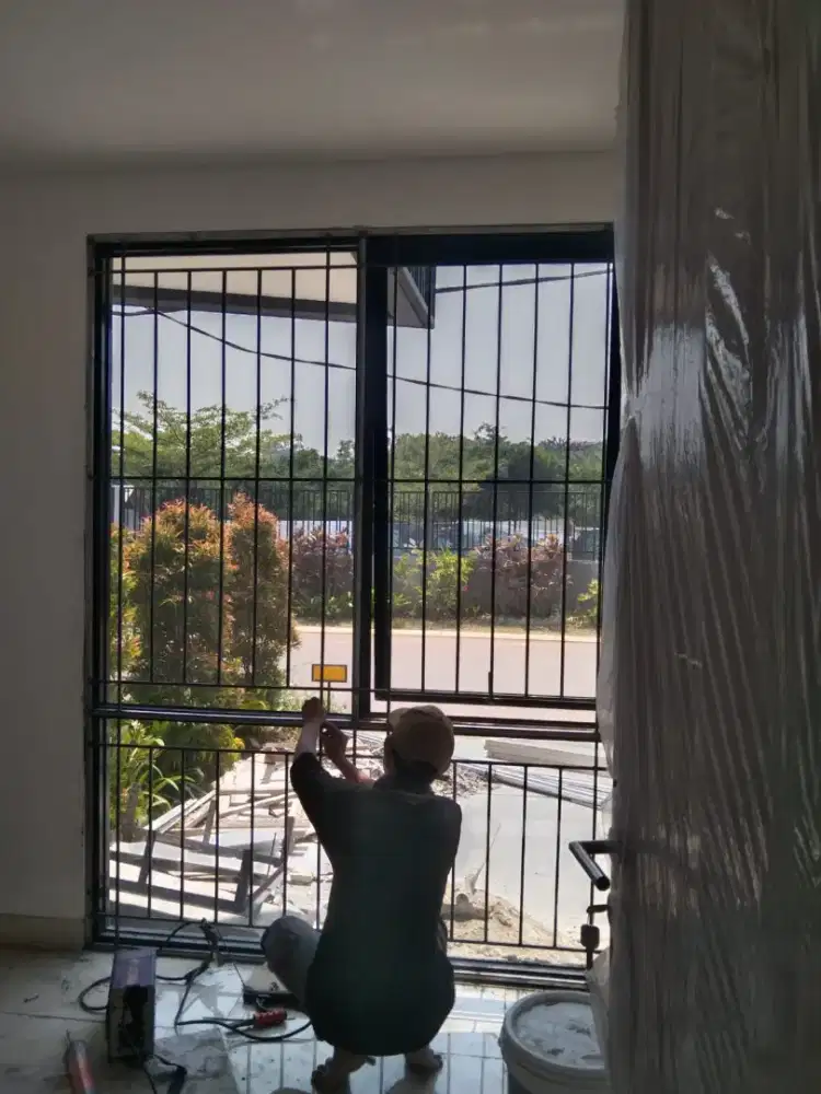 Kanopi las besi pagar tralis balkon dll