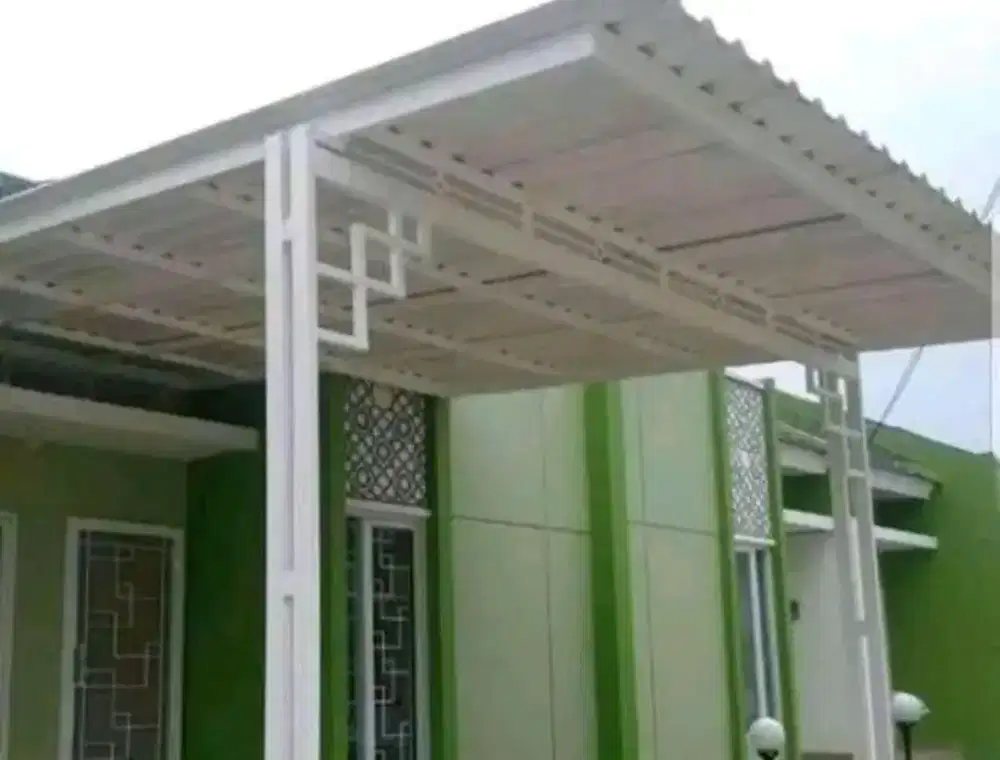 Kanopi las besi pagar teralis pintu kasa