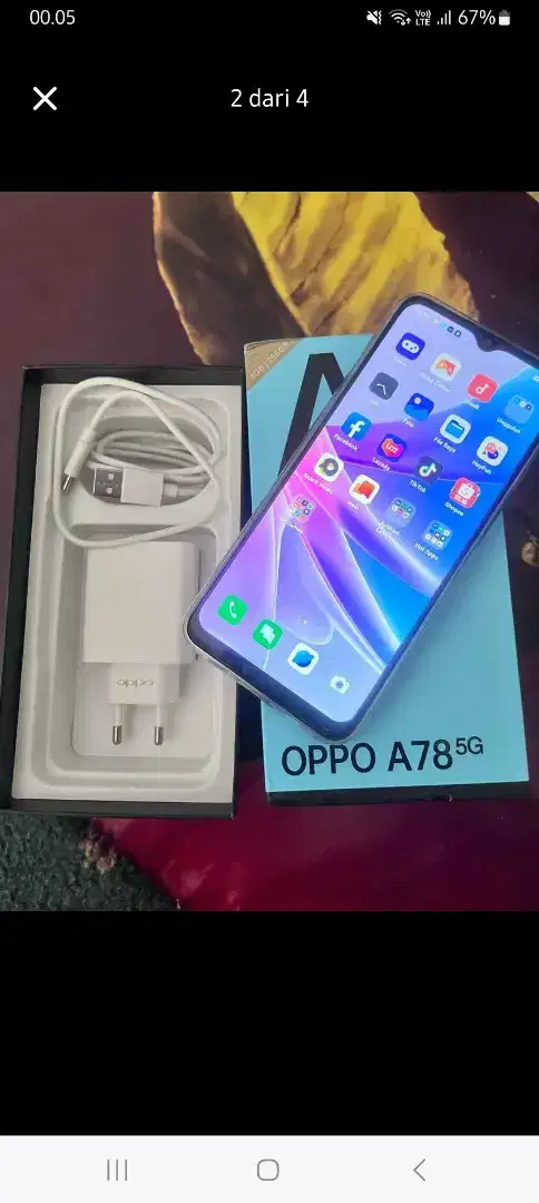 Di jual cepat hp oppo A78